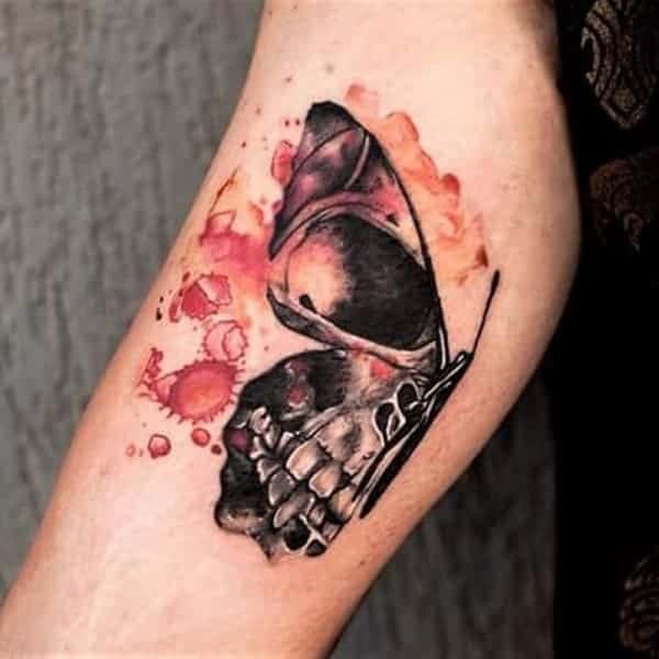 65 Incredible Skull Tattoos To Make Your Skin a Living Canvas   Inspirationfeed